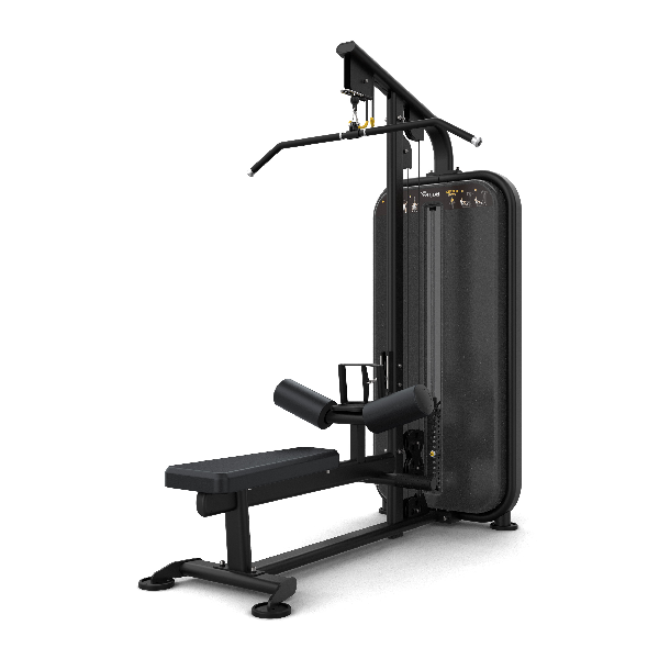 Vision Fitness Lat Pulldown / Seated Row Dual Selectorized Trainer