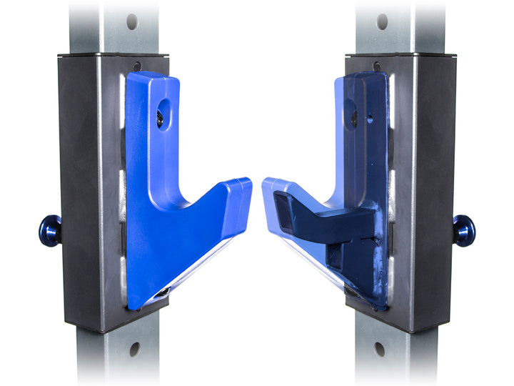 Bodycraft F730 Pro Power Rack – pop-pin, polyurethane-covered bar catches