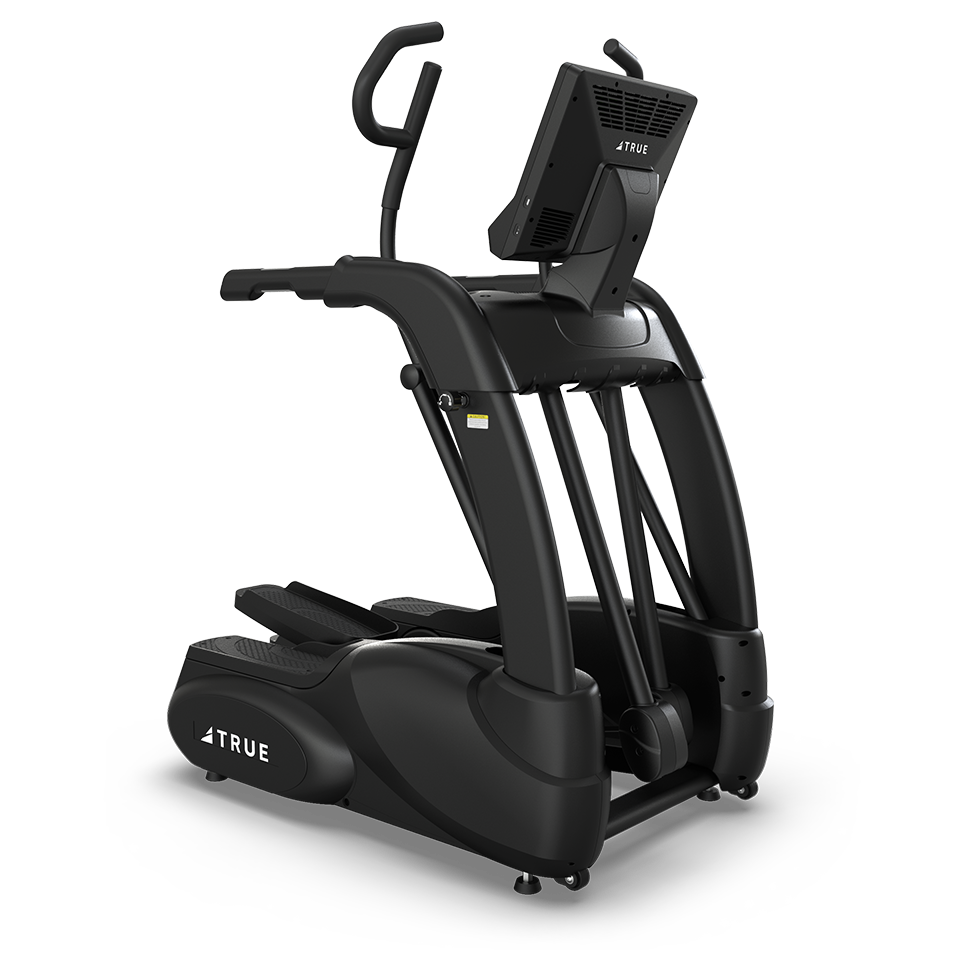 True Fitness Performance Series Elliptical – front 3/4 view