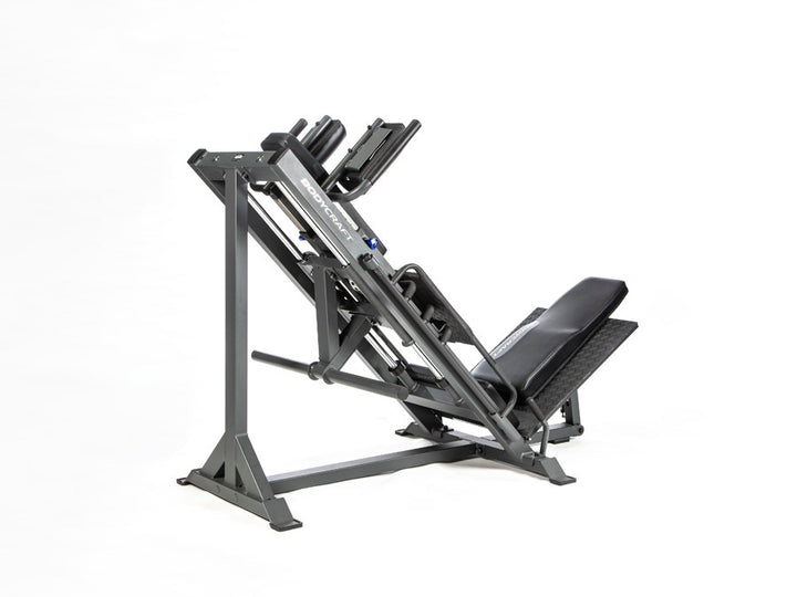 Bodycraft F760 Leg Press / Hack Squat – rear 3/4 view
