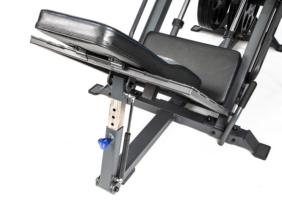 Bodycraft F760 – gas-assisted lower foot plate