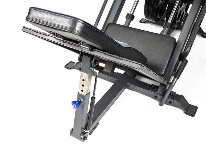 Bodycraft F760 – gas-assisted lower foot plate