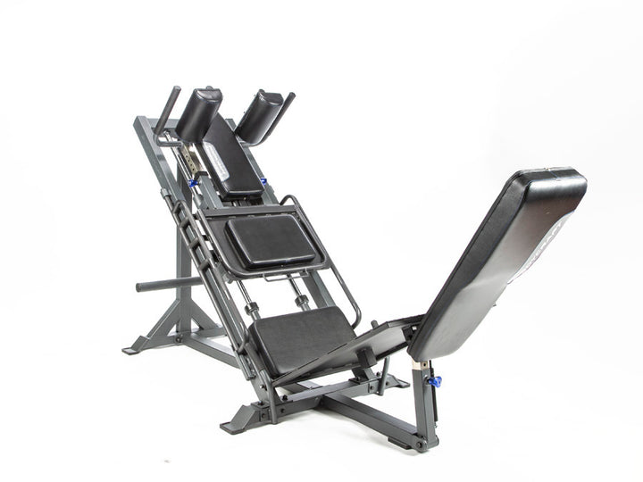 Bodycraft F760 – back pad flipped up for hack squat