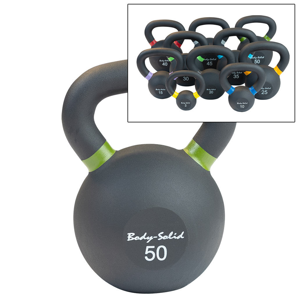 50 lb powder coat kettlebell