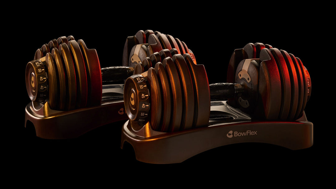 Pair of BowFlex SelectTech 552 dumbbells