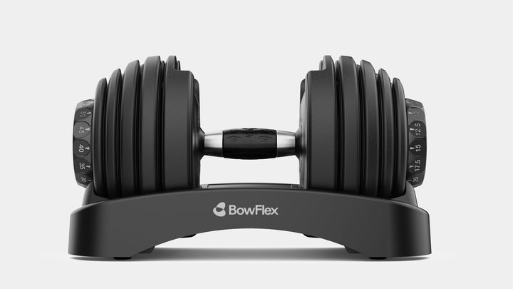 BowFlex SelectTech 552 dumbbell side view