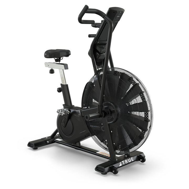 True Fitness ADX Air Bike – front 3/4 view
