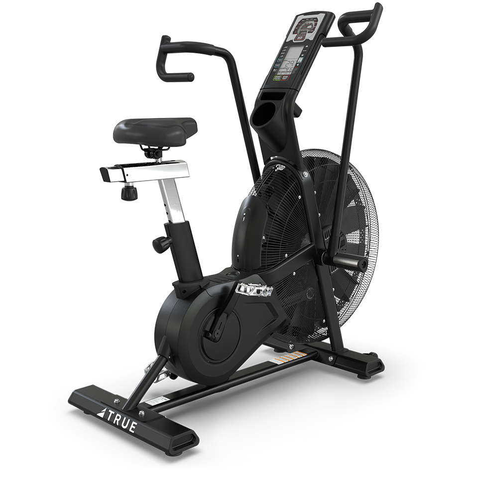 True Fitness ADX Air Bike – rear 3/4 view