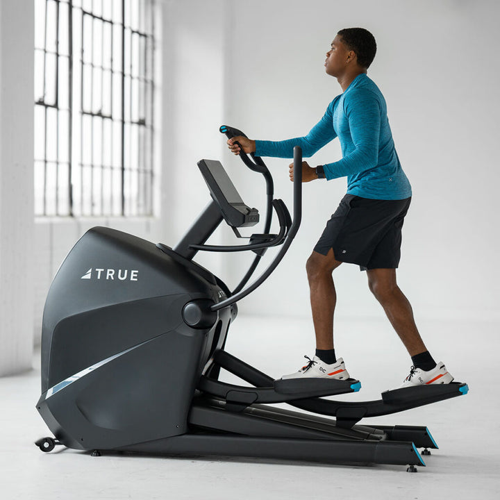 True Fitness Apex Cross Trainer in use