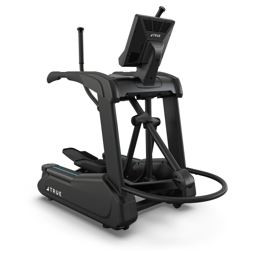 True Fitness Apex Elliptical – front 3/4 view