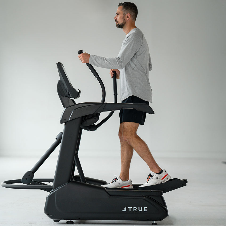 True Fitness Apex Elliptical in use