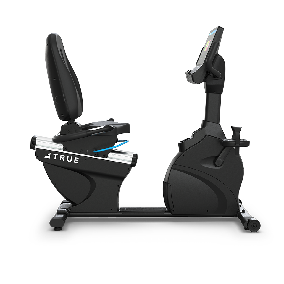 True Fitness Apex Recumbent Bike – right side view