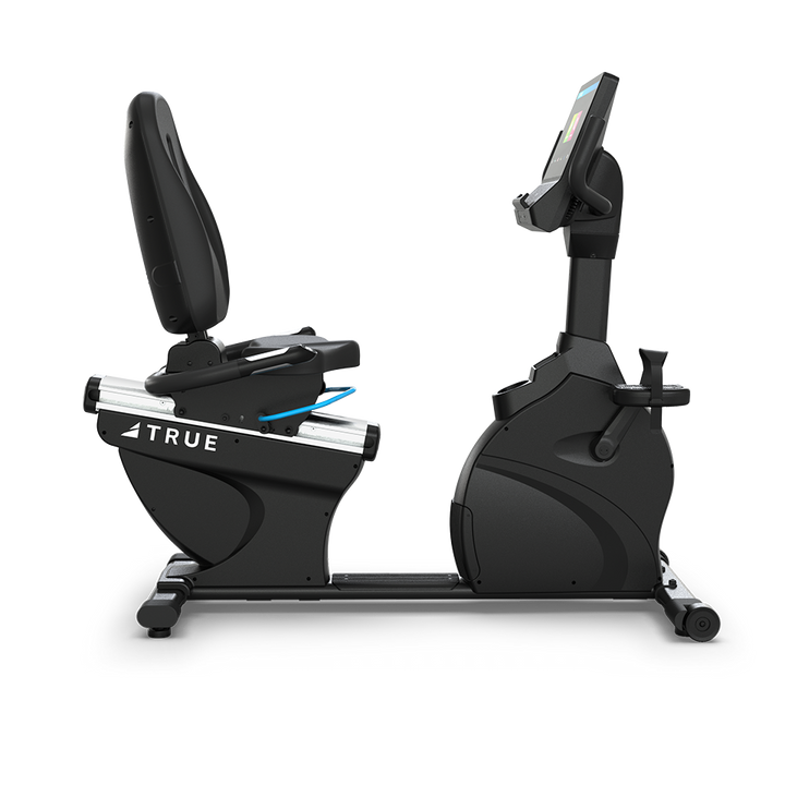 True Fitness Apex Recumbent Bike – right side view