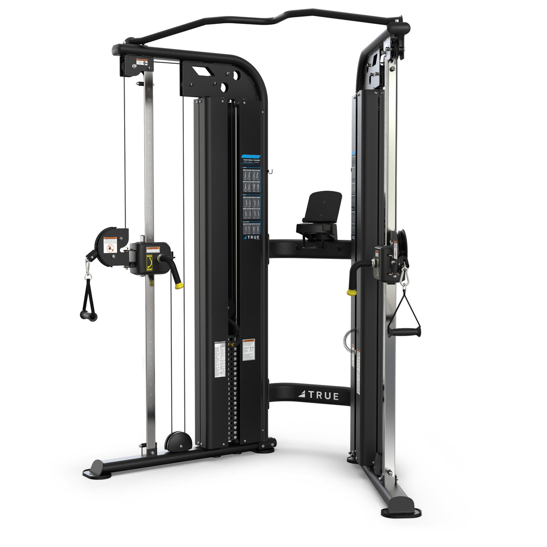 True Fitness Force SM1000 Functional Trainer – front 3/4 view