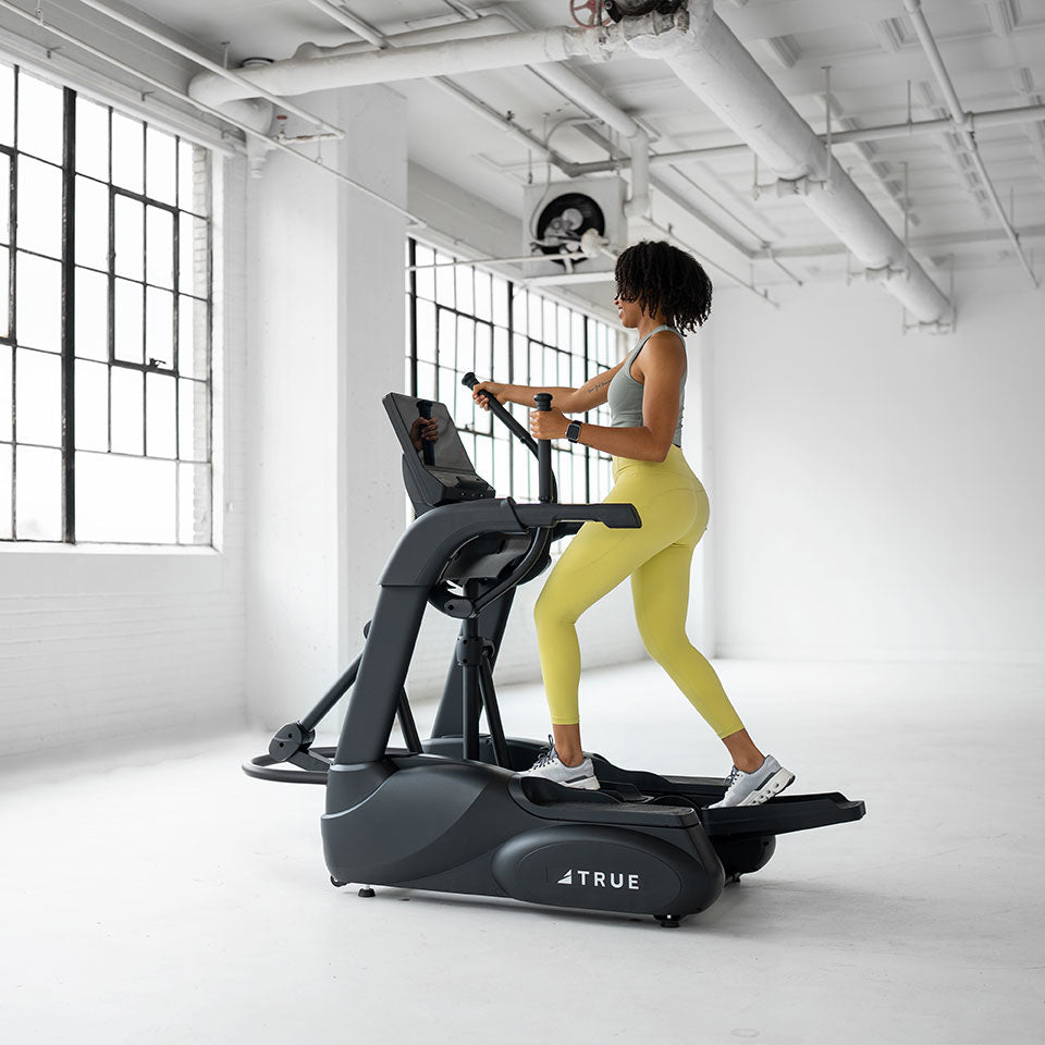 True Fitness Gravity Elliptical in use