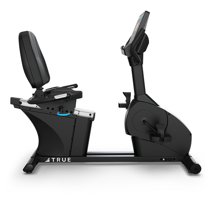 True Fitness Gravity Recumbent Bike – right side view