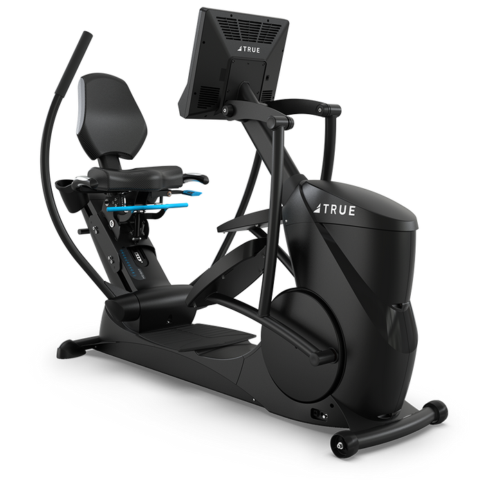 True Fitness Gravity Recumbent Elliptical – front 3/4 view
