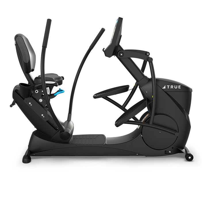 True Fitness Gravity Recumbent Elliptical – right side view
