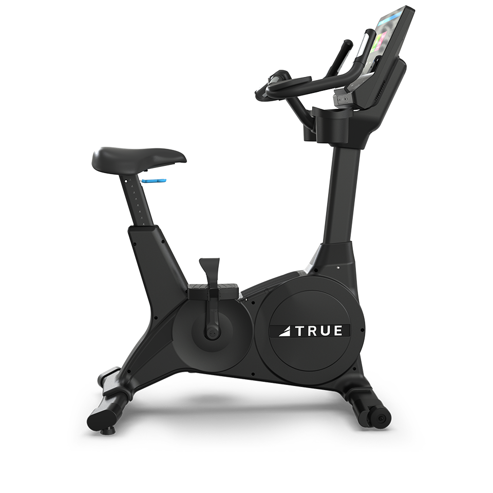 True Fitness Gravity Upright Bike – right side view