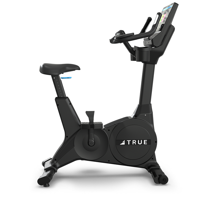 True Fitness Gravity Upright Bike – right side view