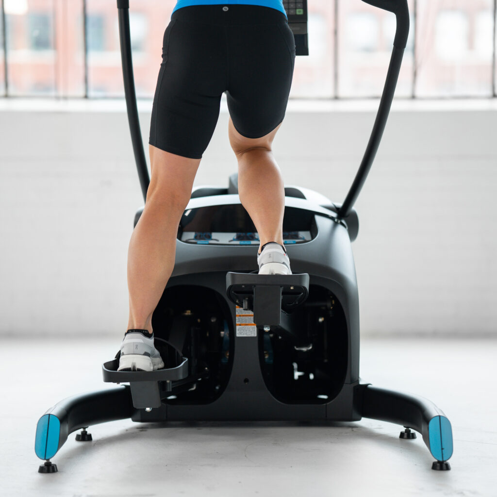 True Fitness LateralX Cross Trainer in use