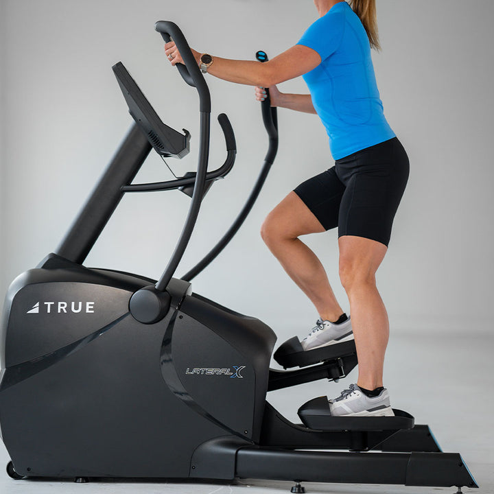 True Fitness LateralX Cross Trainer in use