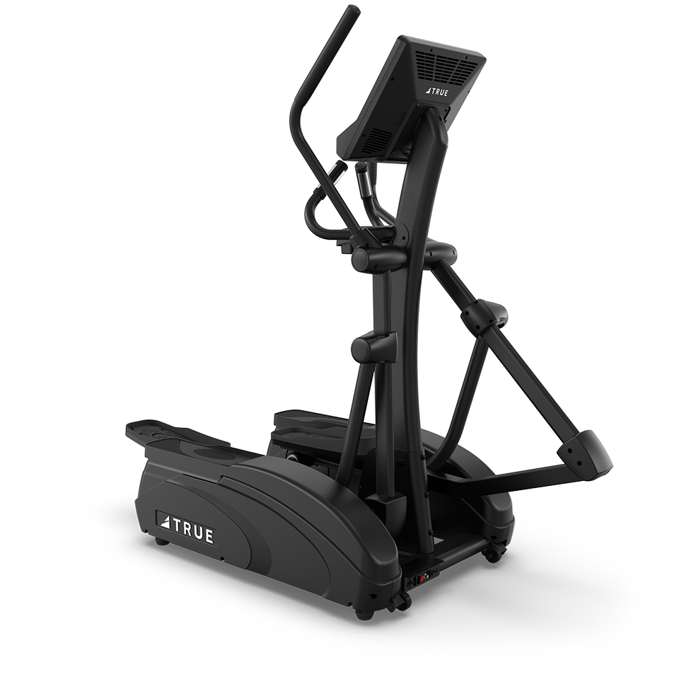 True Fitness Launch Elliptical – front 3/4 view
