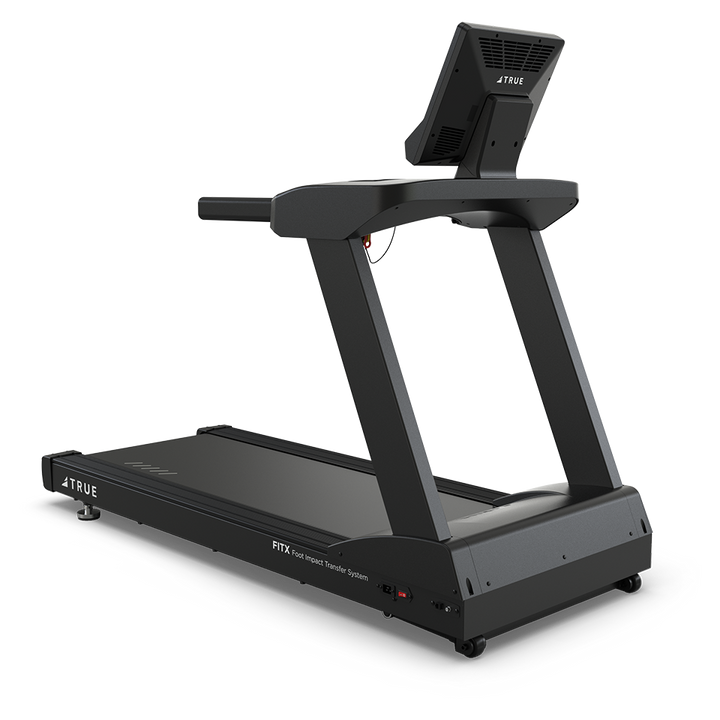True Fitness Launch Treadmill – front 3/4 view
