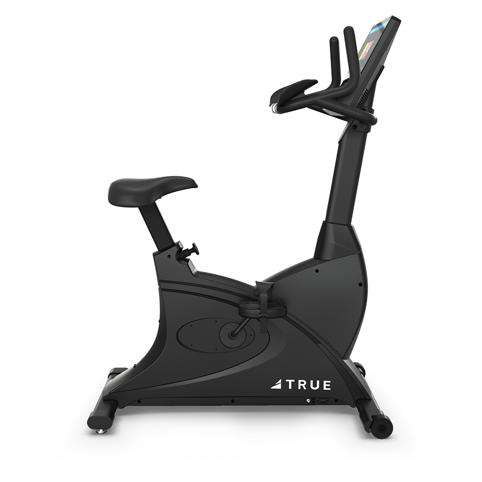 True Fitness Launch Upright Bike – right side view