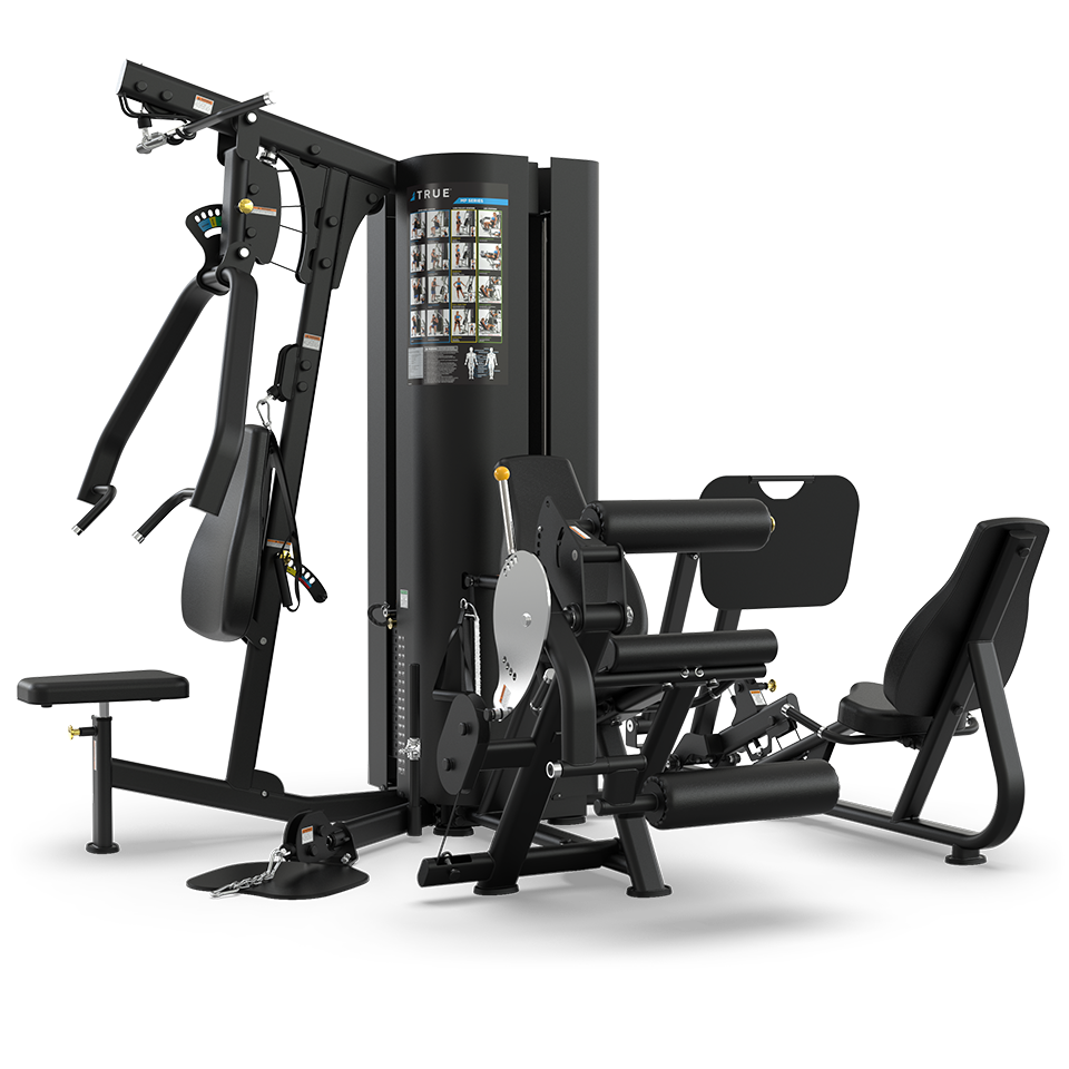True Fitness MP2.5 Multi-Station Gym – front 3/4 view