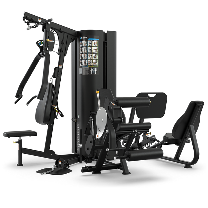 True Fitness MP2.5 Multi-Station Gym – front 3/4 view