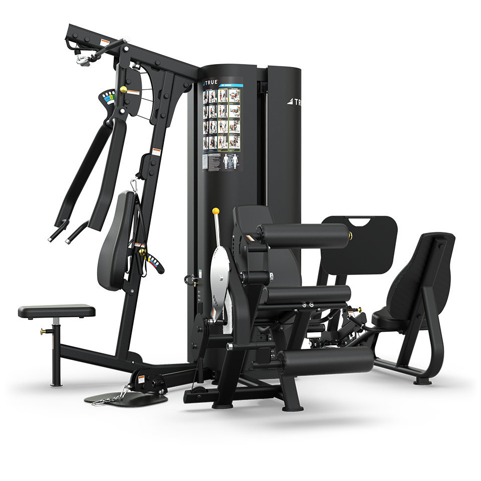 True Fitness MP3.5 Multi-Station Gym – configuration 1 front view