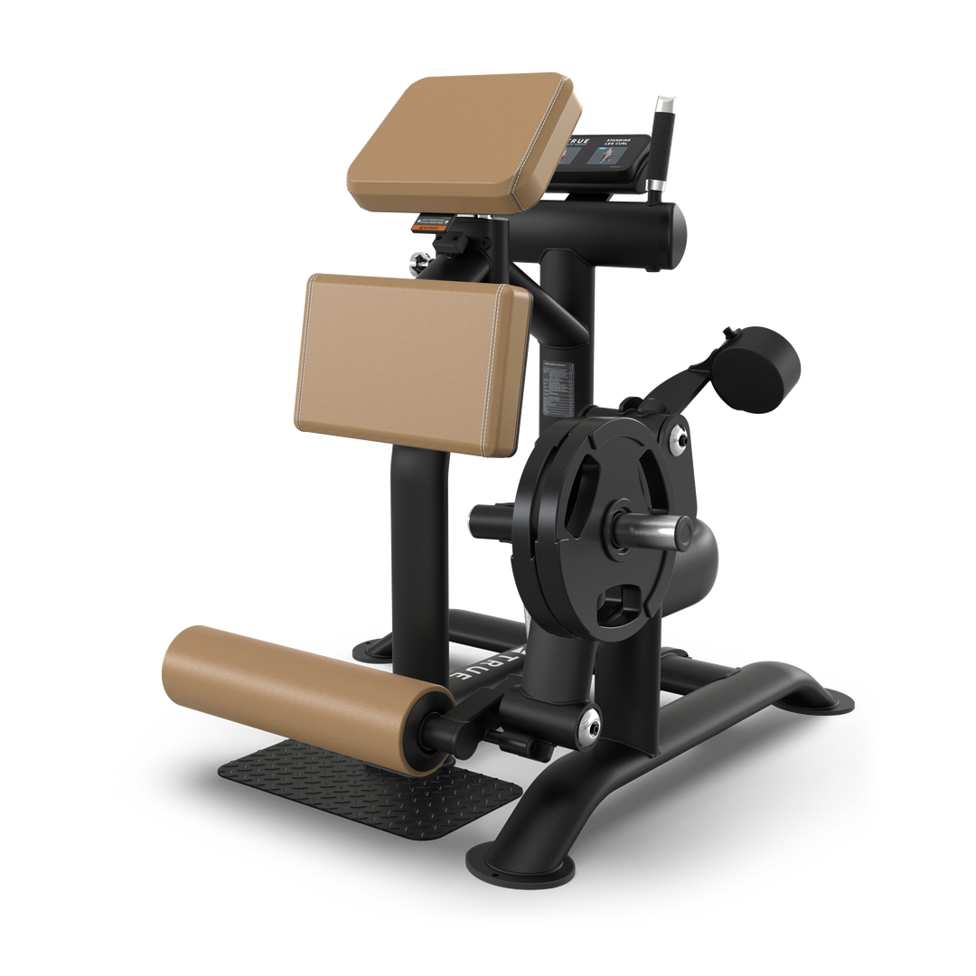 True Fitness Plate Loaded PLS1300 Standing Leg Curl – product view