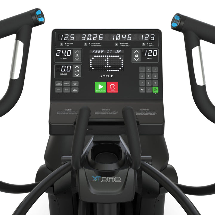 True Fitness XT-One Cross Trainer – Unite LED console close-up