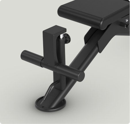 Vision Fitness 300-FIDB bench – adjustable backrest detail