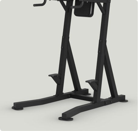 Vision Fitness 300-VKR – base and step-up plate detail
